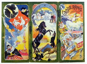 1856'da kurulan 'Cirque Rancy' için program